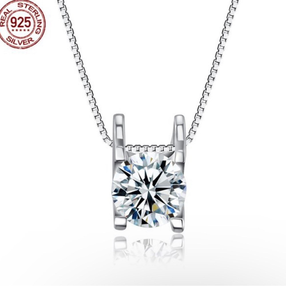 S925 diamond Pendant